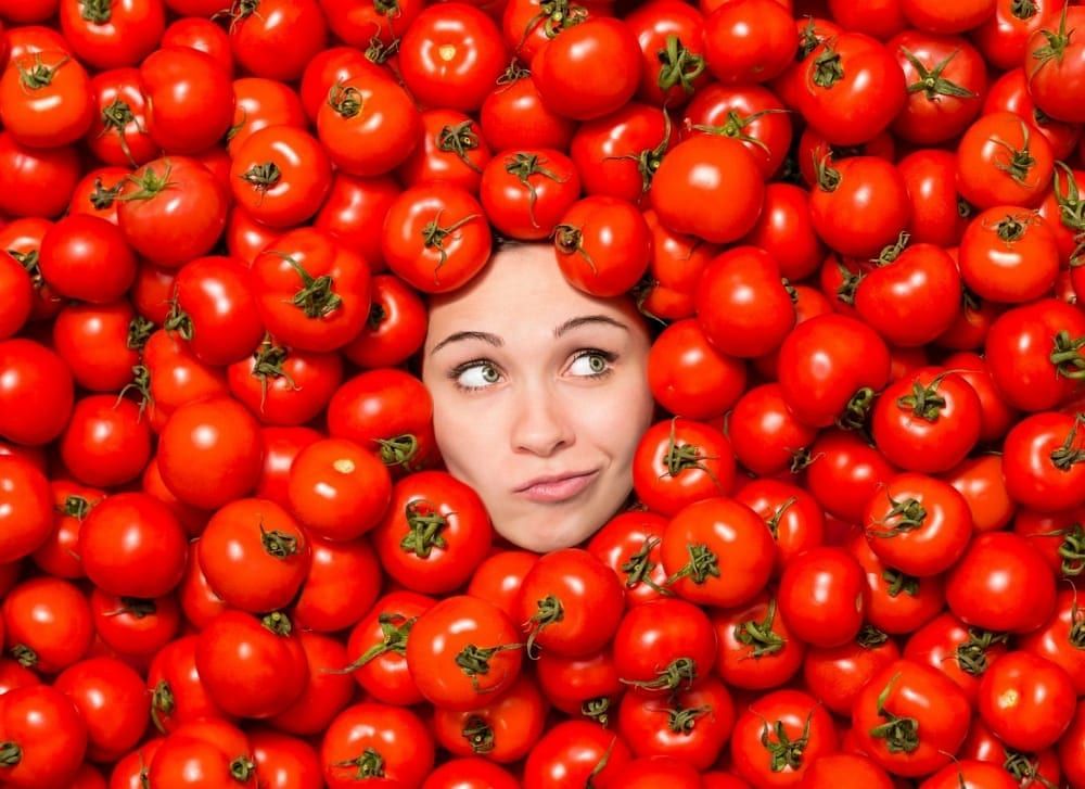 Benefits of tomato juice for clearance skin